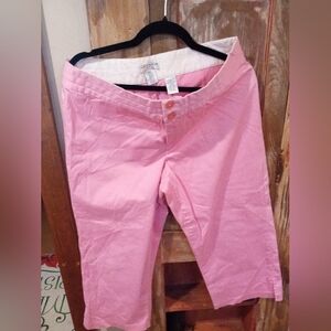 Hannah Light Pink Women's Capris